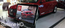 Slimline HD Digital Advertising Display by Magic Display Mirror